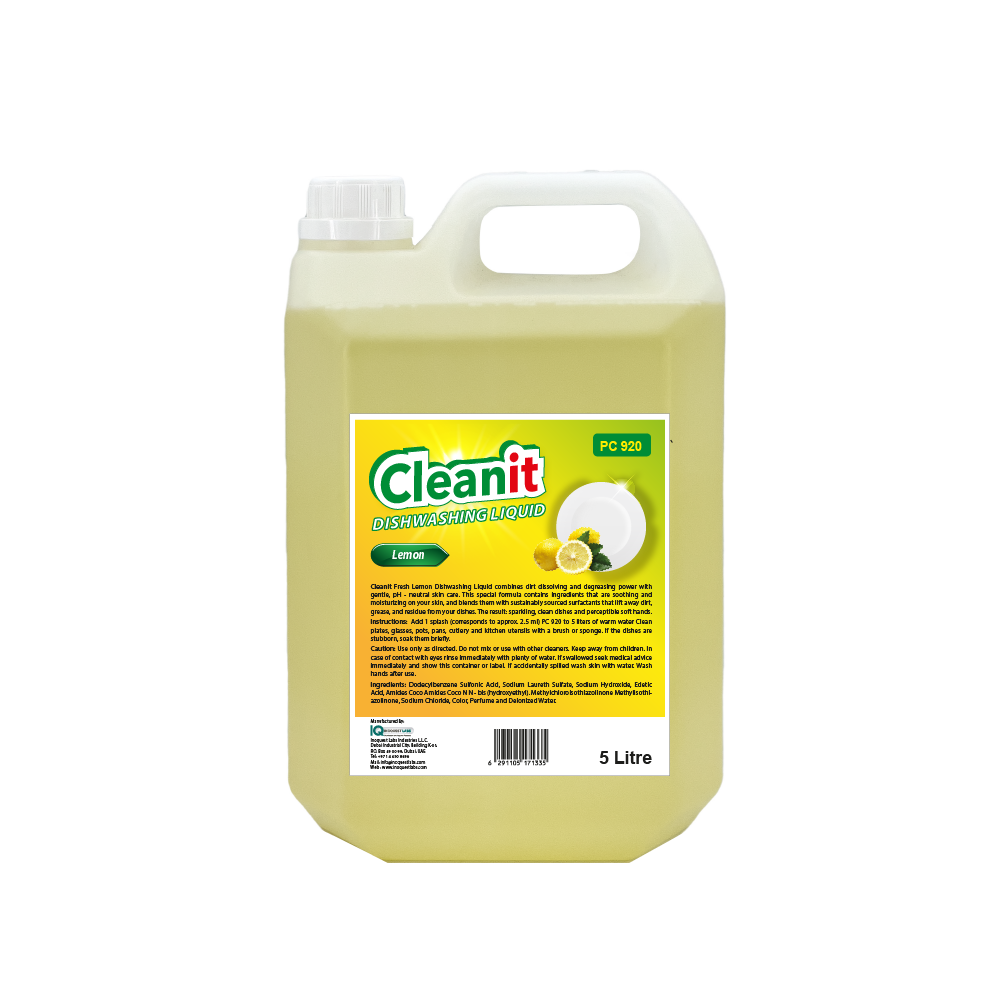 Cleanit
Dish Wash Lemon
PC 920