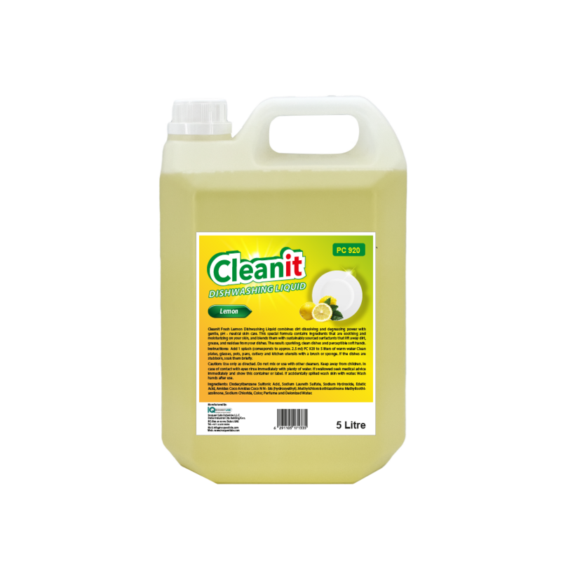 Cleanit
Dish Wash Lemon
PC 920