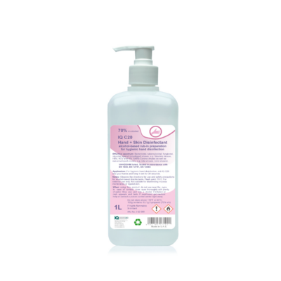 IQ C20 Hand + Skin Disinfectant