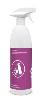 IQ ALCO Spray ready-to-use solution
Rapid Alcohol Surface Disinfectant