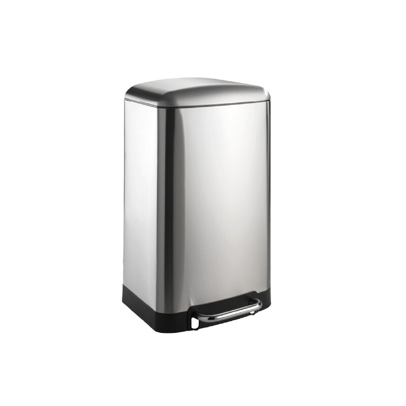 Rectangular Pedal Waste Bin with Damper 12L/20L/30L /50L