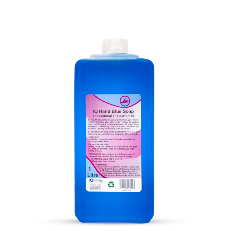 IQ Hand Blue Soap Antibacterial and perfumed