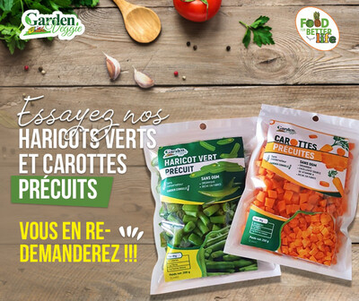 Haricot vert seul / carotte seule.