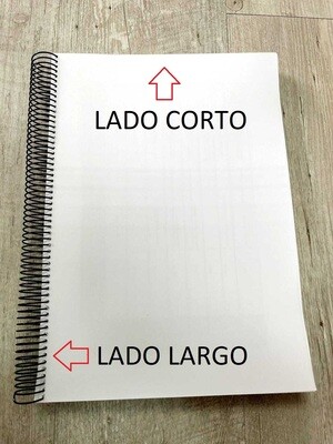 Encuadernación en tamaño A4