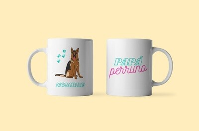 TAZA PERRUNA