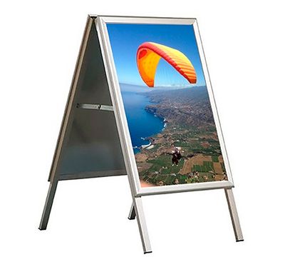 Caballete display Illution