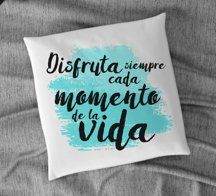 IMPRESIÓN EN COJIN CON CREMALLERA 40x40cms