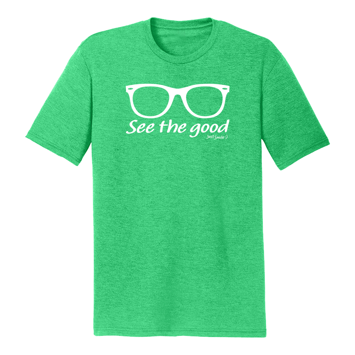 See The Good Graphic Tee - Green Frost