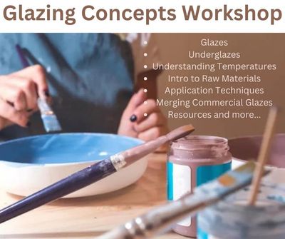 Glazing Concepts Workshop May 13th 6:30 PM - 9:30 PM