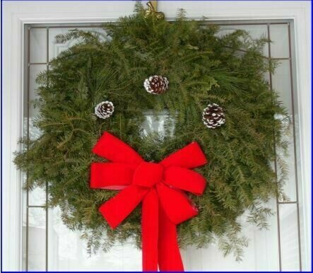 Small: 24" Wreath w/ 12" Ring