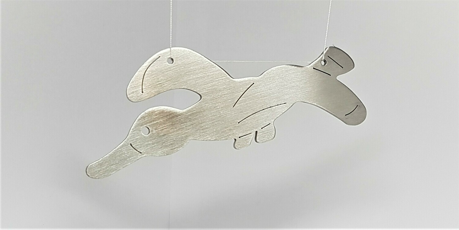 Edelstahl Möwe