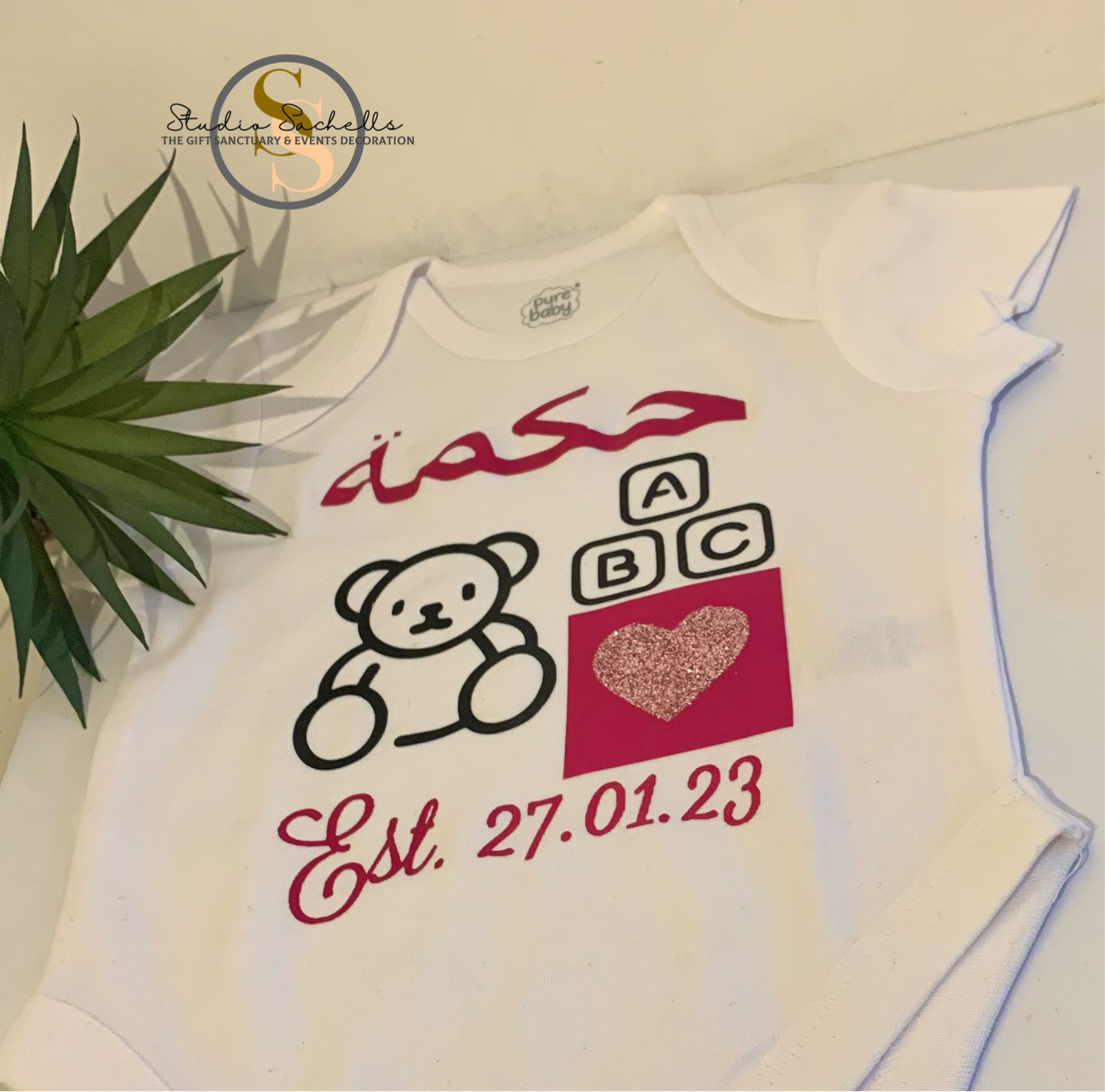 Personalised Baby Vest And Baby Grow