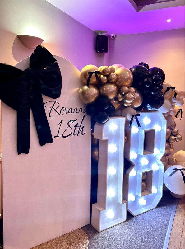 Bowtastic Sailboard LEDs and Balloons