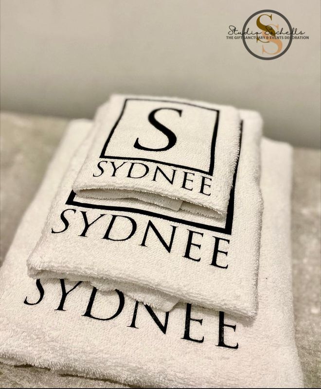 Personalised Towels