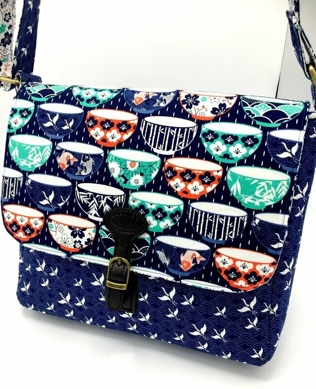 Kyoto Satchel/Messenger Bag Pattern PDF