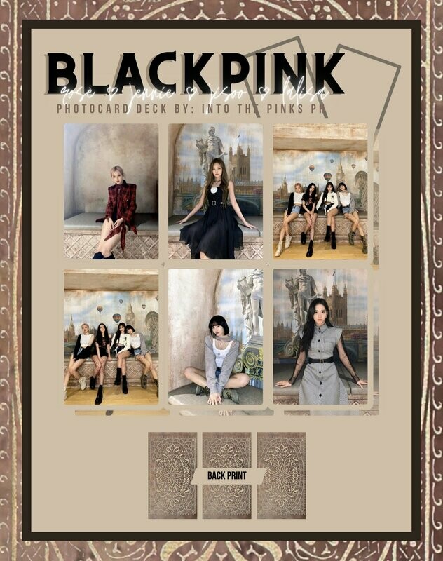 BLACKPINK PHOTOCARD DECK