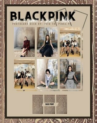 BLACKPINK PHOTOCARD DECK