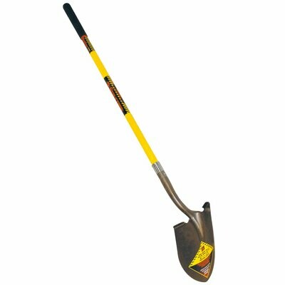 US swan-neck shovel Structron® with fibreglass handle