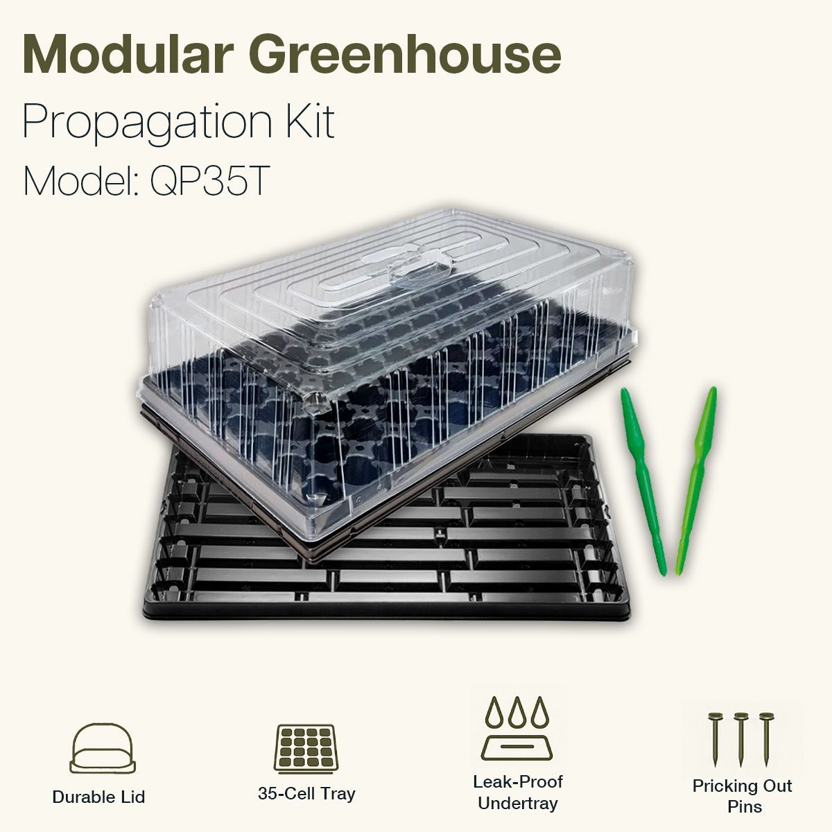 QuickPot Seed Propagator Set - QP35T