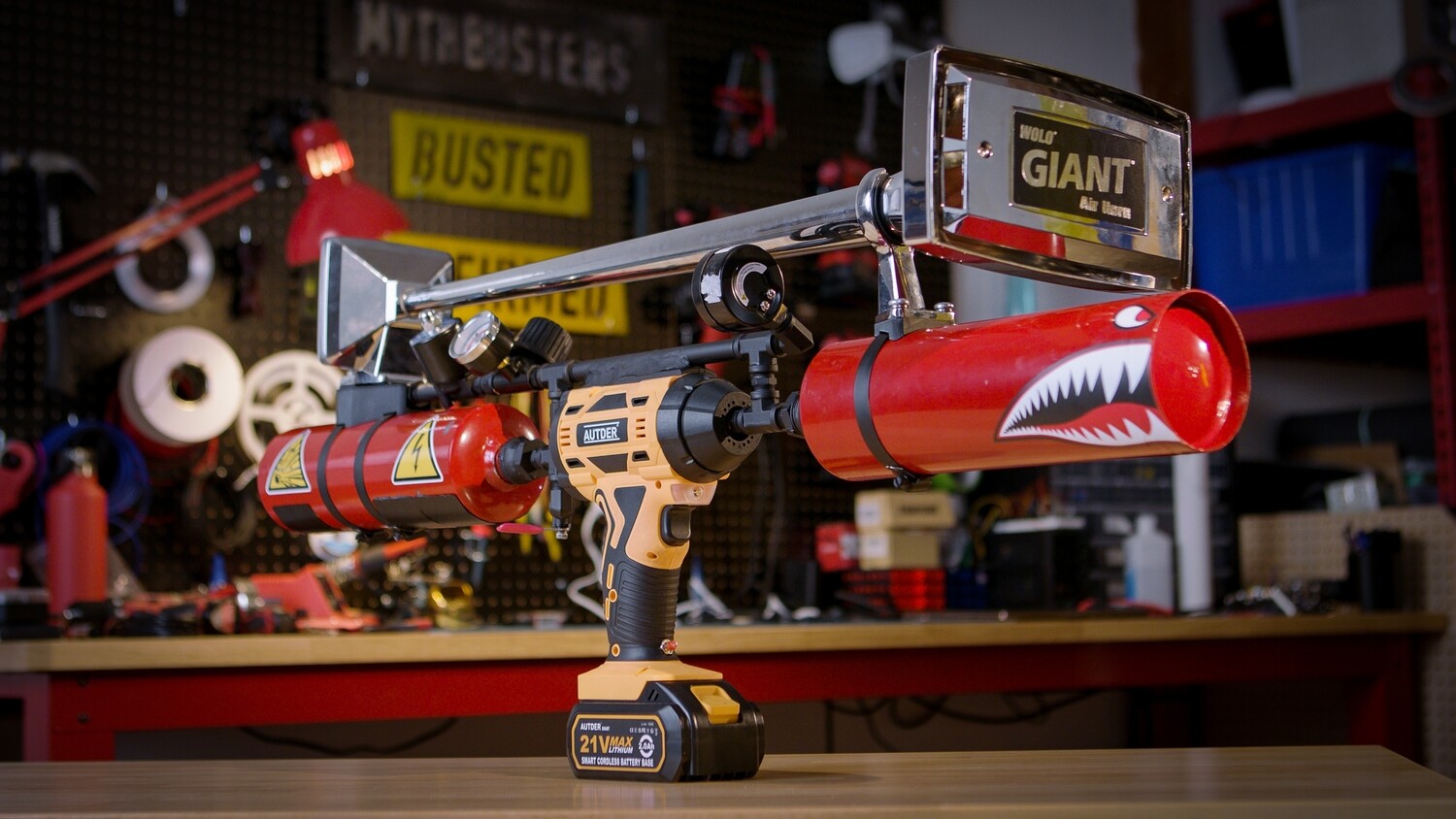 Portable SemiTruck Horn