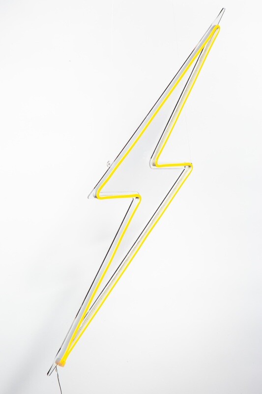 Lightning Bolt LED Neon Sign