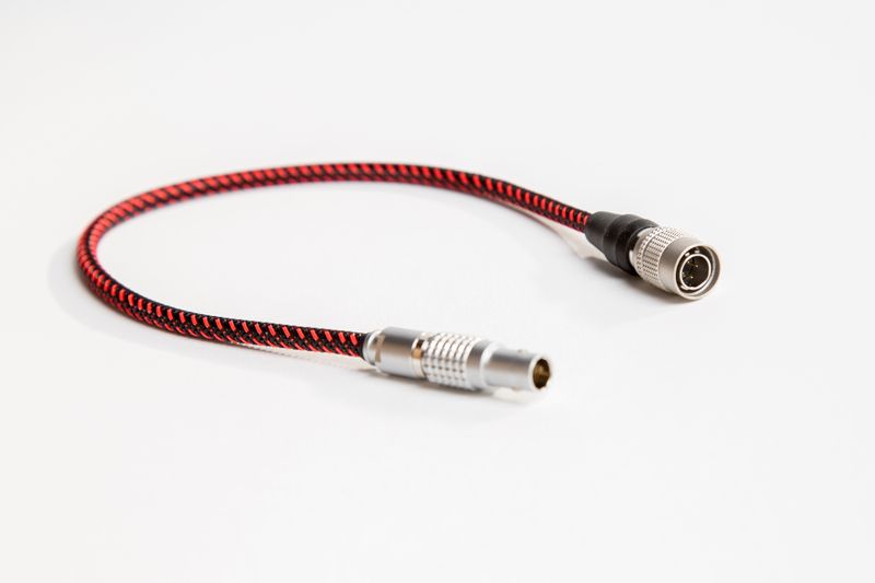 Hirose 4-Pin to Lemo 2-Pin Power Cable