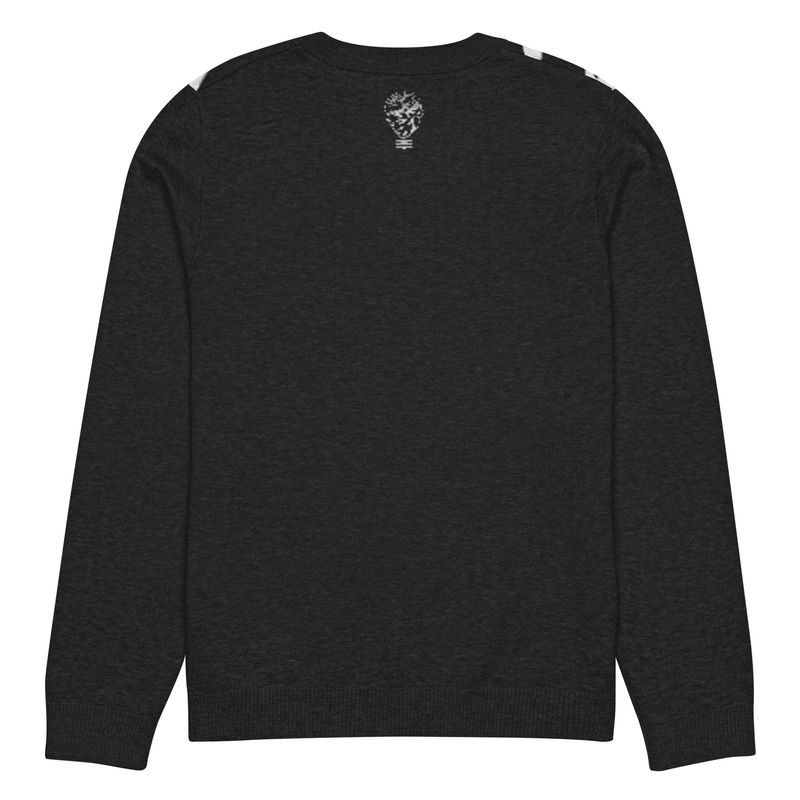 Shattered Thought Knitted crew neck sweater