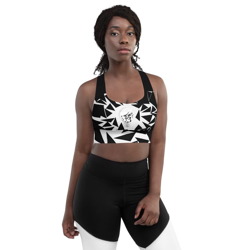 Shattered Thoughts Sports Bra