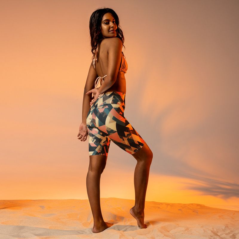 Evolution Camo Biker Shorts