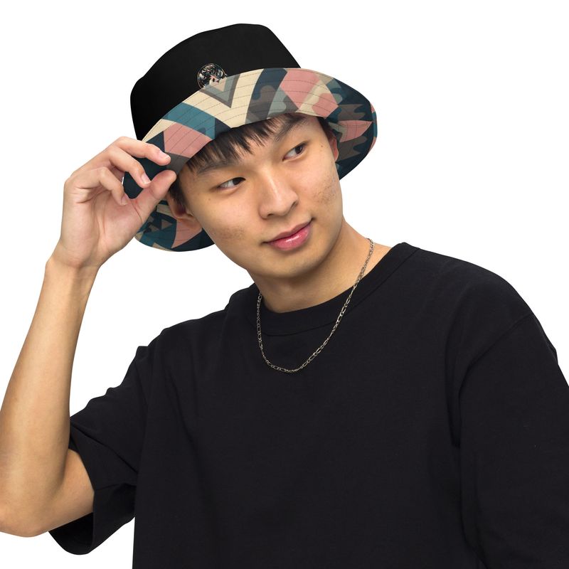 Evolution Camo Reversible Bucket Hat