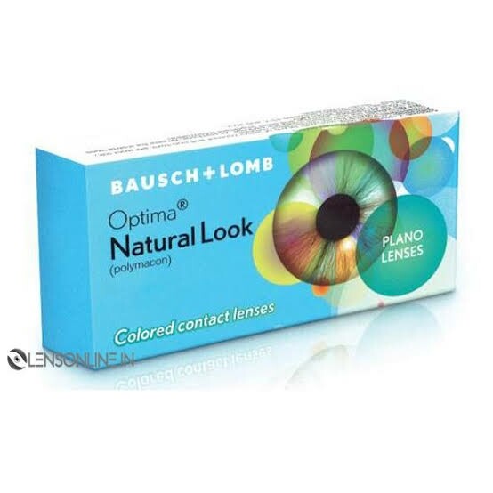 Natural look (Bausch and Lomb) plano