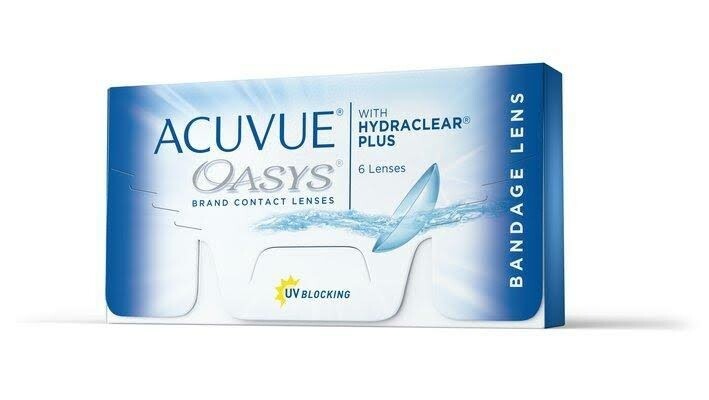 Bandage Contact Lenses Acuvue Oasys