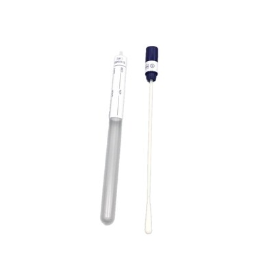 STERILE THROAT SWABS WITH TUBE 100s
(Labelled)