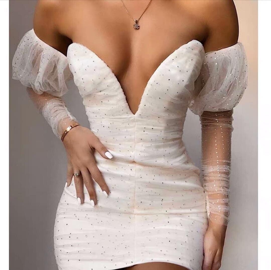 Fine White Dress