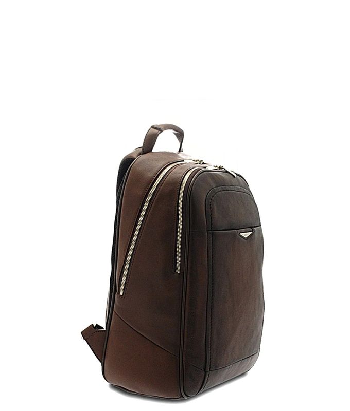 GIUDI BACKPACK TRI MARRONE