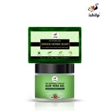 ishilp Aleo vera Gel (100grm)+ Green Herb Soap