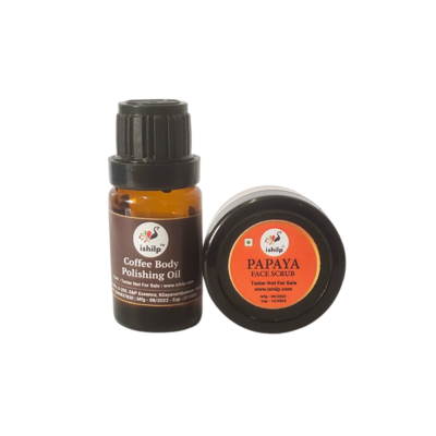 Papaya Scrub &amp; Coffee Body Polishing Oil