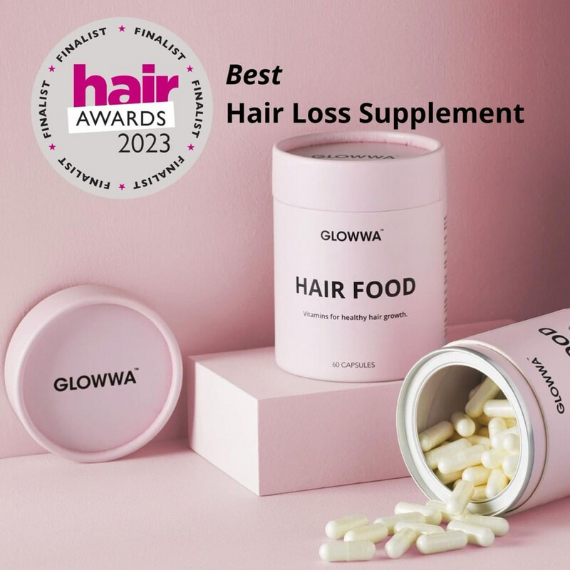 GLOWWA HAIR FOOD - HAIR VITAMINS, 60 CAPSULES