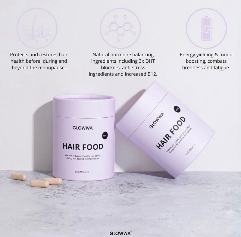 GLOWWA HAIR FOOD MENO 1 MONTH SUPPLY