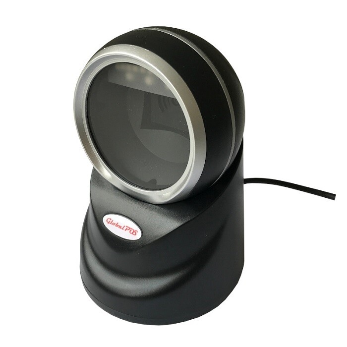 Сканер штрих-кодов GP-9800ST, стационарный 2D сканер, USB, черный