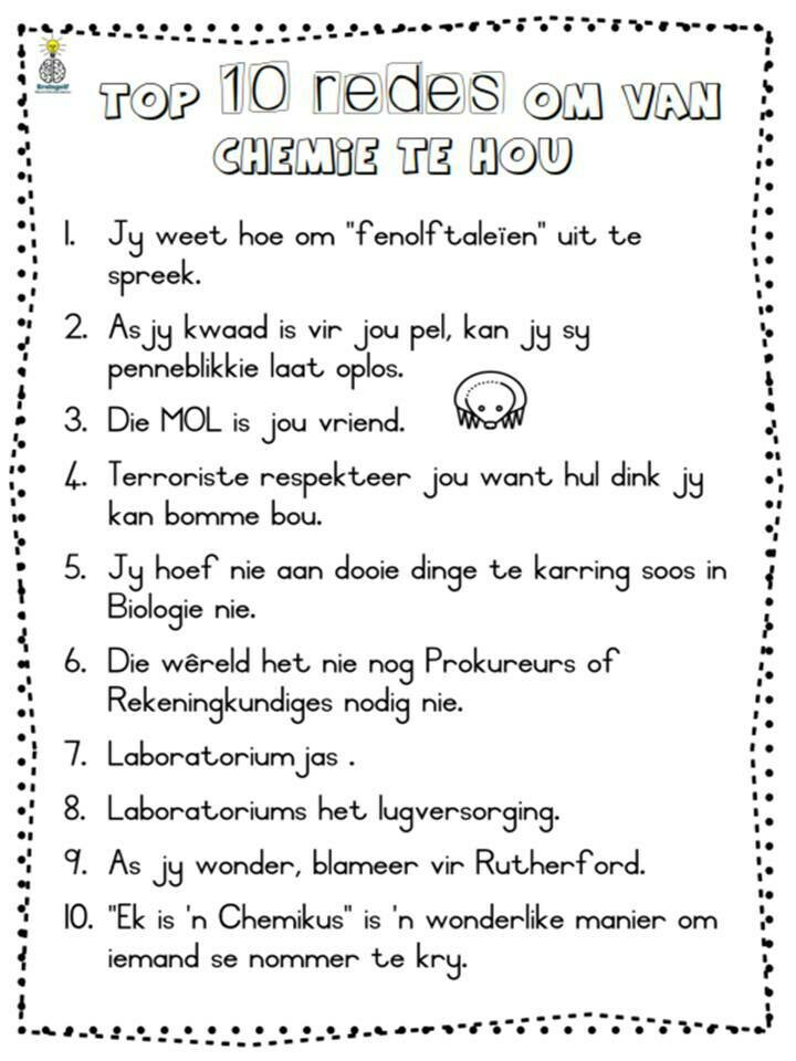 10 Redes Chemie