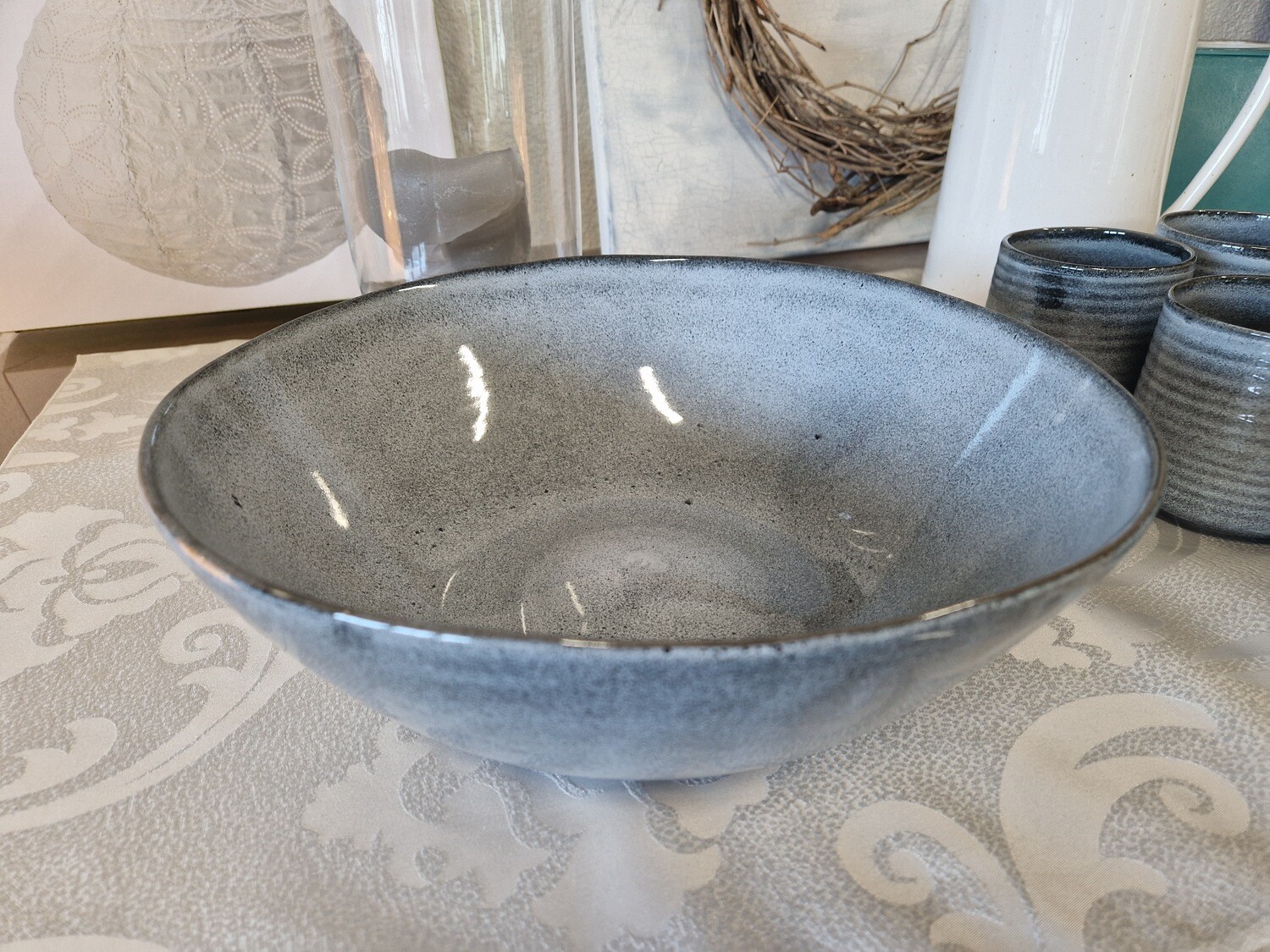 Geschirr Salatschüssel Blue Sand