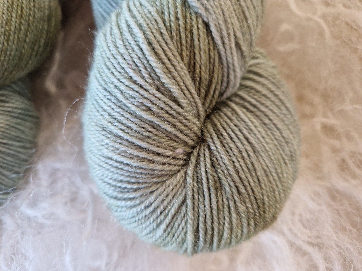 Wolle Kolibri Merino/Seide  Blassgrün