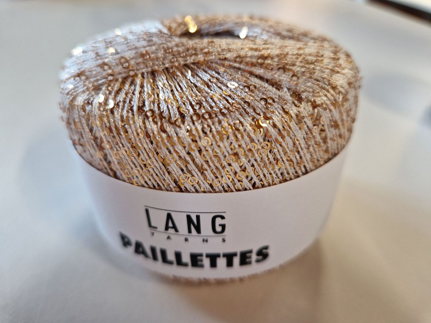 Strickgarn Paillettes Langyarns