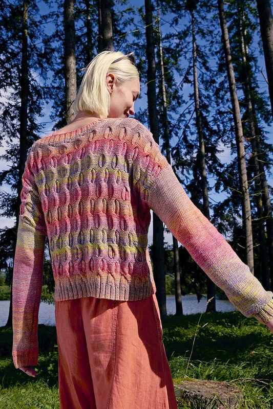 Strick-Set Pullover Gr. S-M Sommer 2025