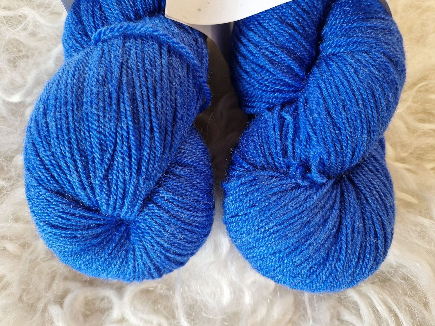 Wolle Kolibri Merino/Seide Kobaltblau