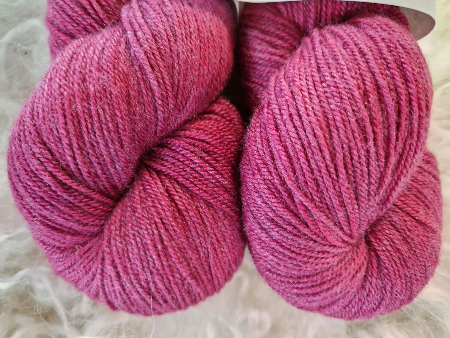 Wolle Kolibri Merino/Seide Magenta
