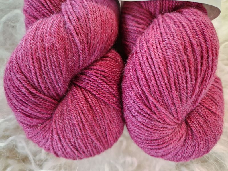 Wolle Kolibri Merino/Seide Magenta