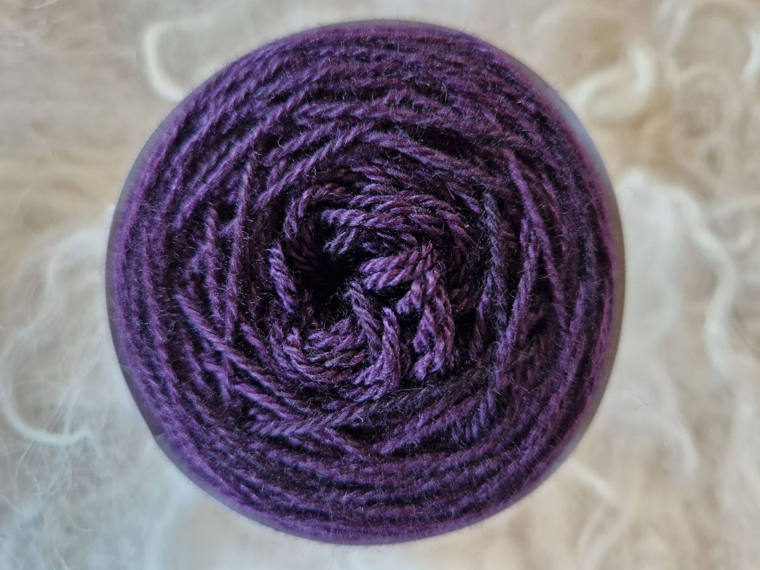 Wolle Kolibri Kaschmir/Seide Aubergine