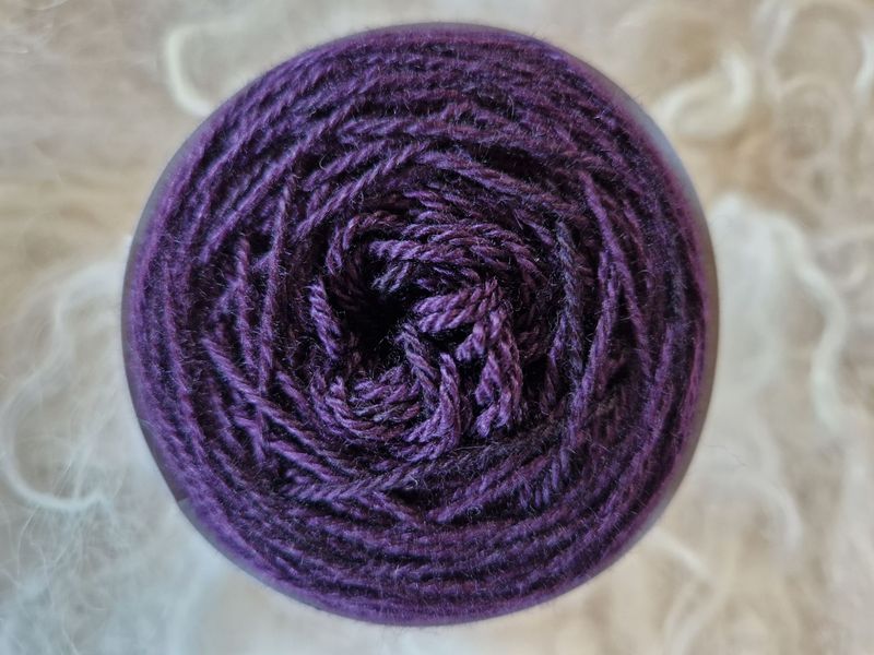 Wolle Kolibri Kaschmir/Seide Aubergine